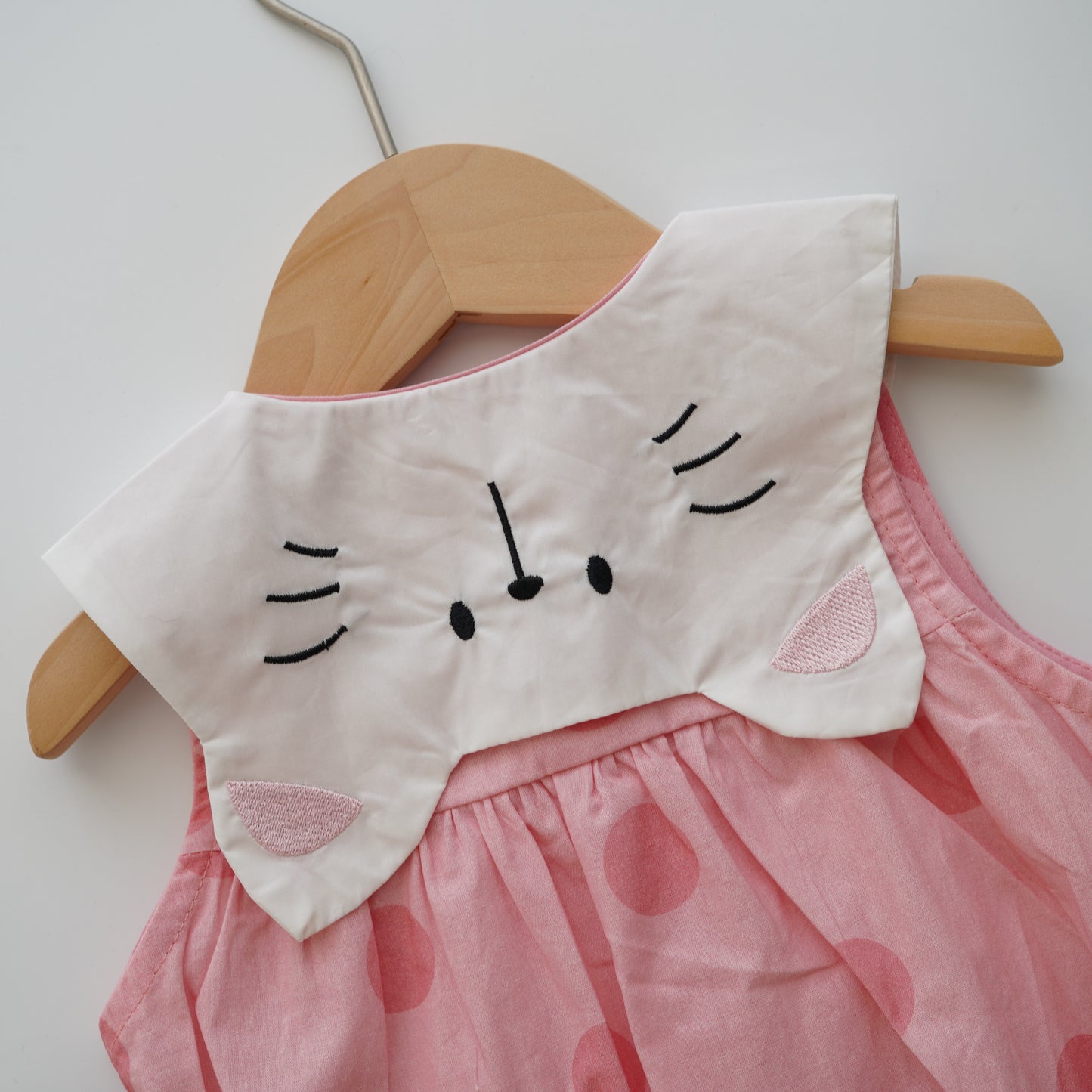 Kitty Details Dot Romper