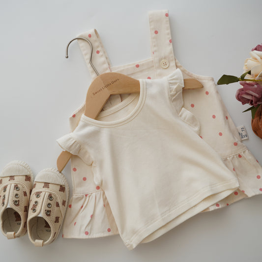 Ruffled Cotton Inner with Sling Set