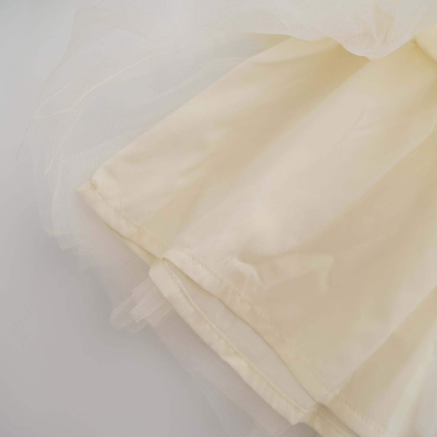 Elegant Plain Mesh Cheongsam (Defect)