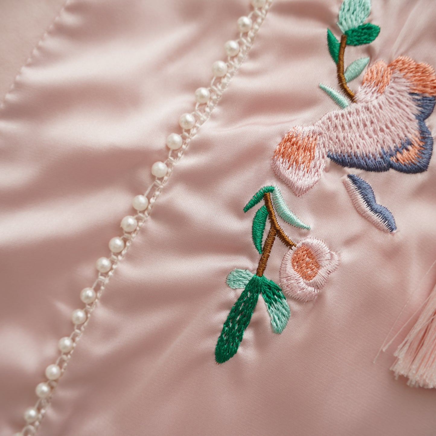 Butterfly Embroidery Cheongsam