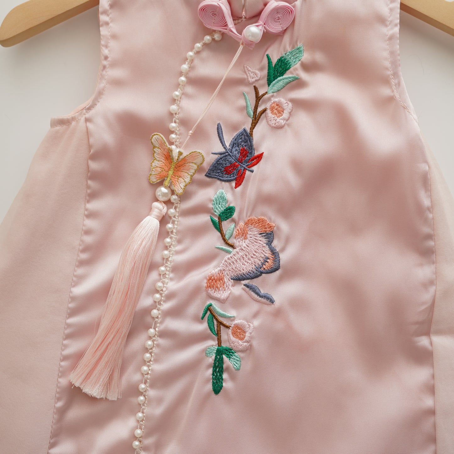 Butterfly Embroidery Cheongsam