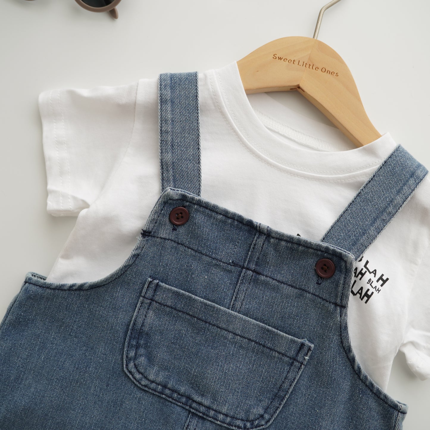 Daily Inner with Denim Sling Set