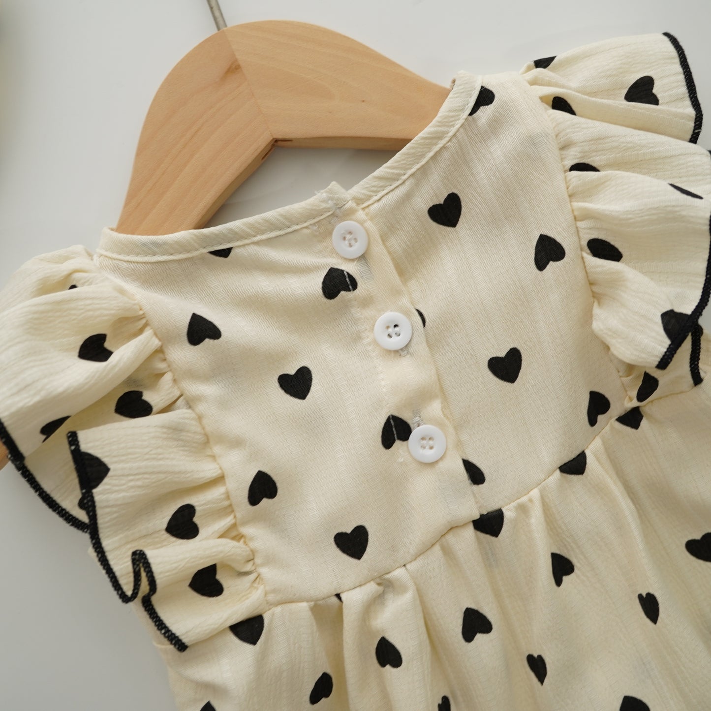 Love Details Romper with Hat