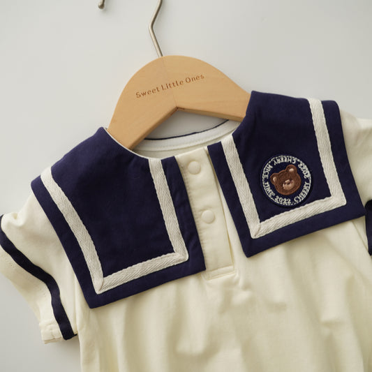 Sailor Style Romper