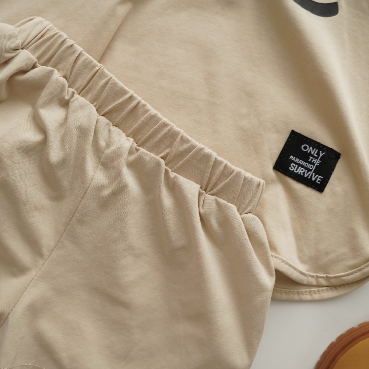 Smile Hoodie Casual Two Pieces Set