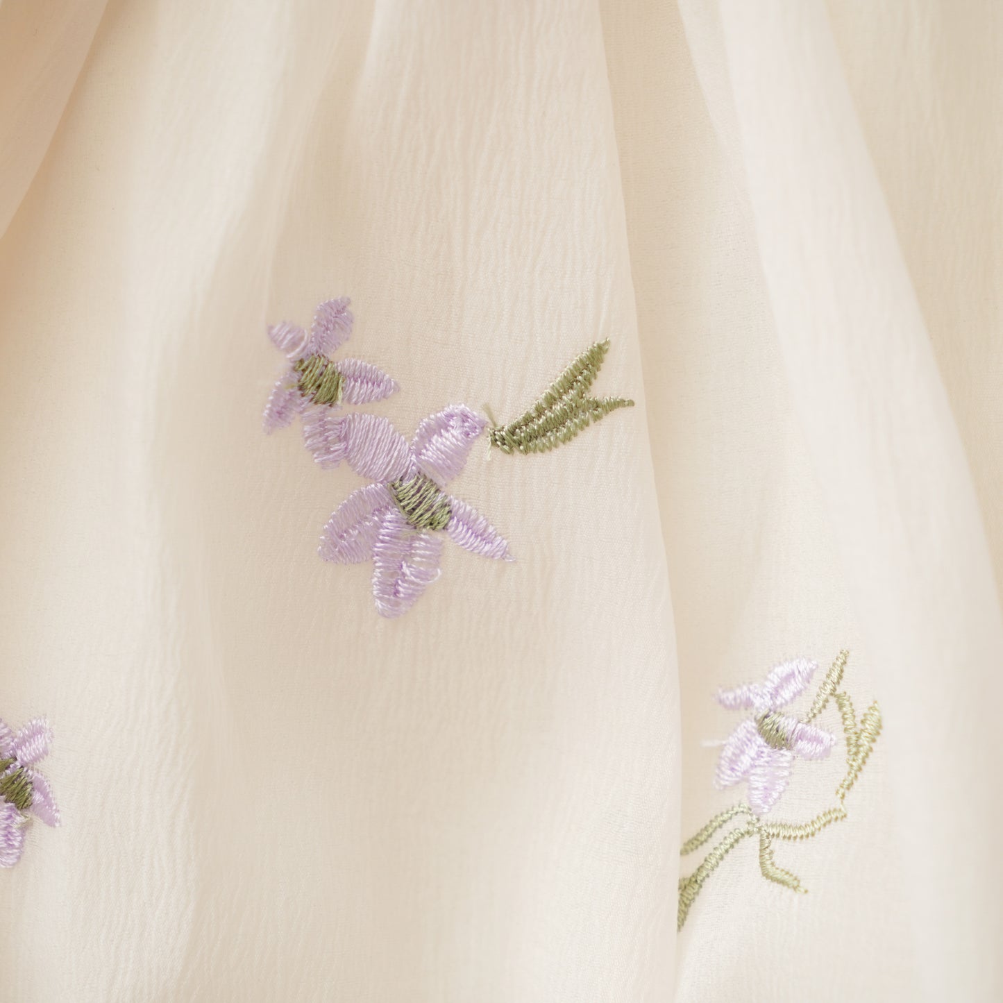 Puff Sleeves Modern Cheongsam
