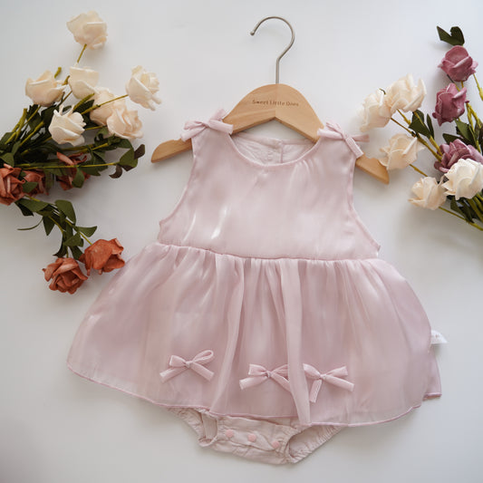 Silky Comfy Design Romper