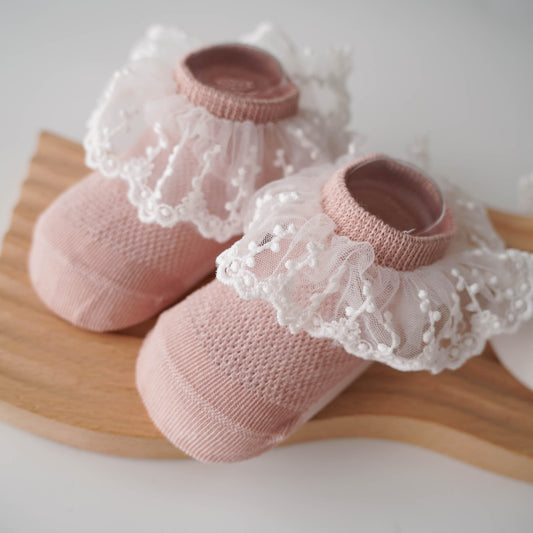 Lacey Baby Socks