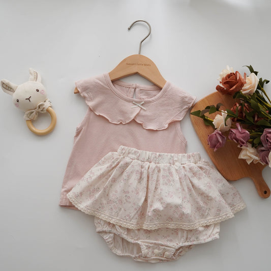 Casual Baby Girl Two Pieces Set