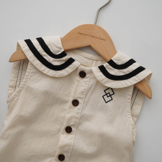 Designed Plain Overall