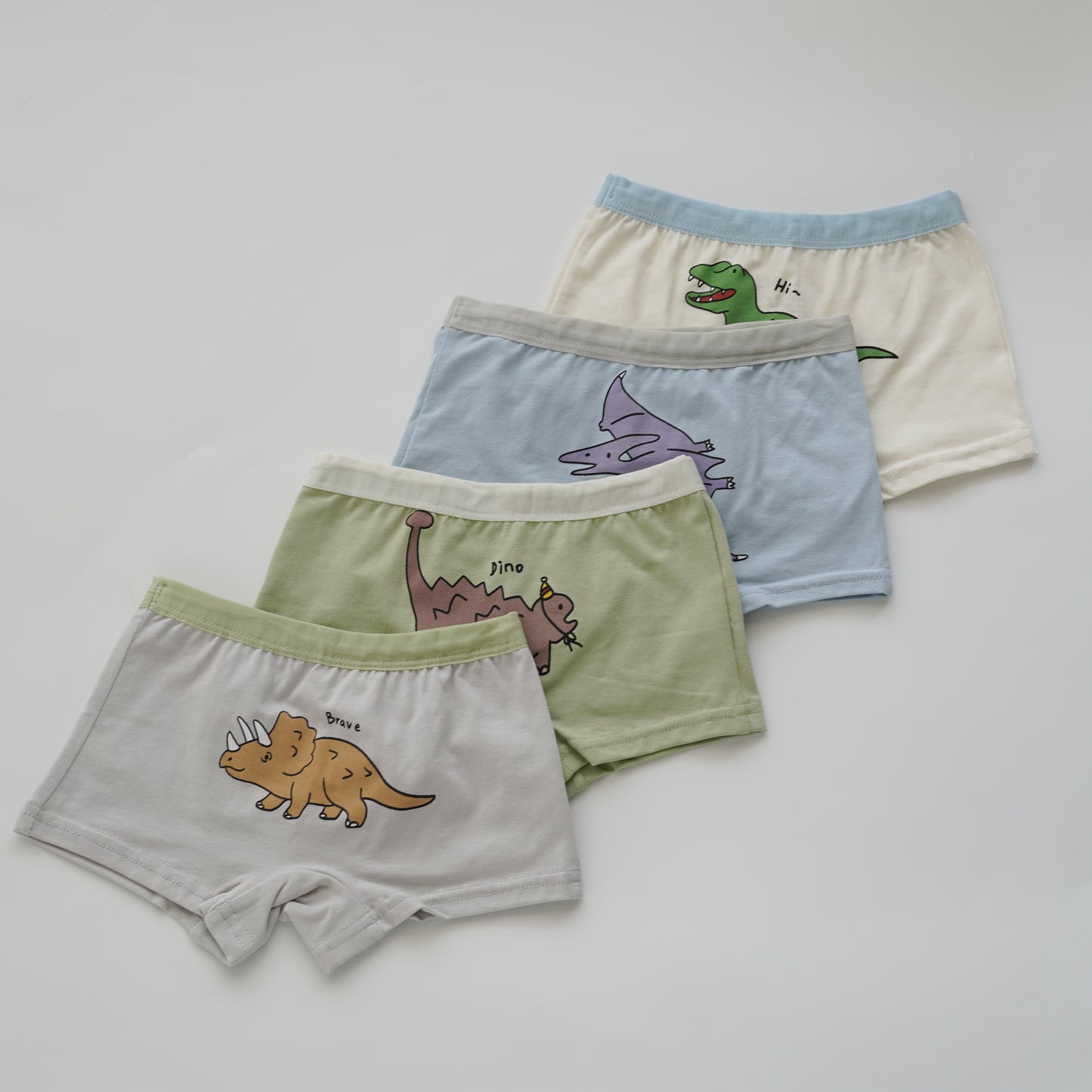 Baby Boy Boxer - Dino (4 Pieces Set)