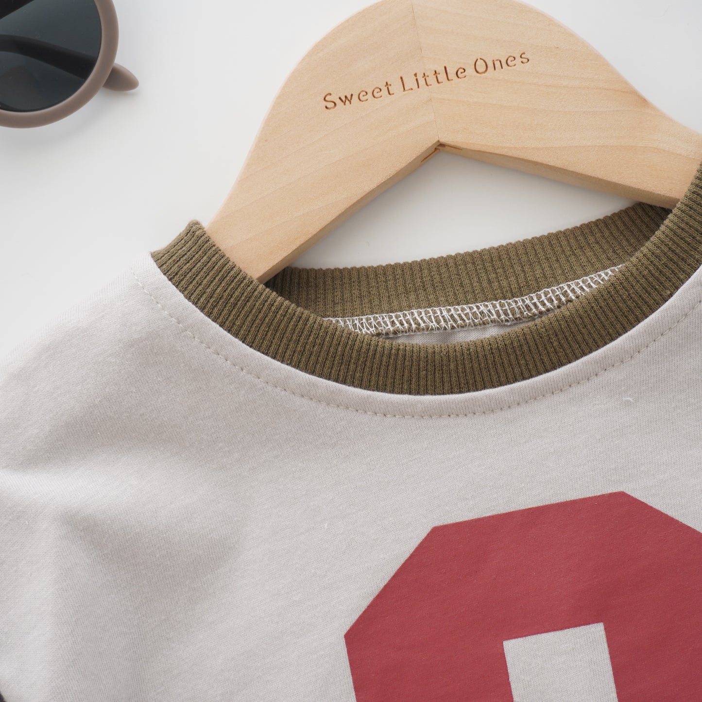 Bold "C" Baseball Tee (Red C Size 73&90, Blue C Size 73&80)