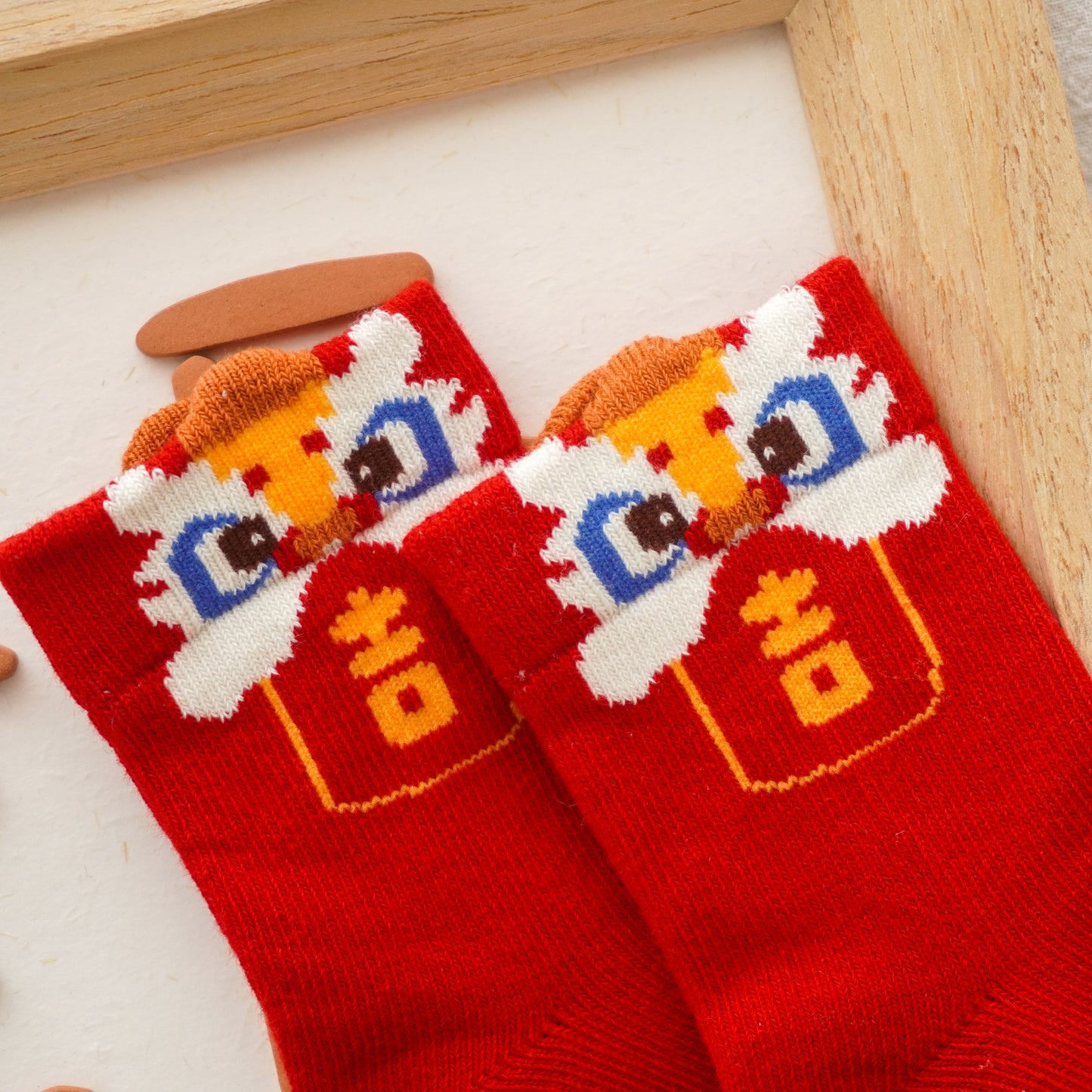 CNY Lion Socks