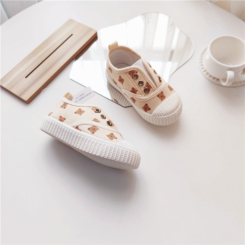 Cutie Bear Casual Shoes (Without shoestrings)