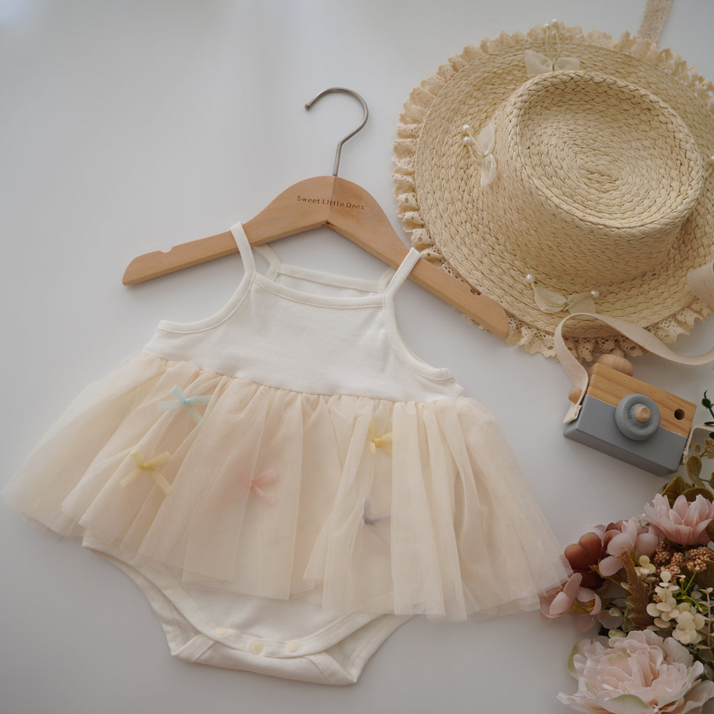 Pastel Ribbon Sister Matching with Outer