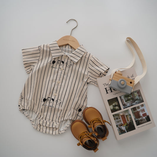 Cartoon Line Romper