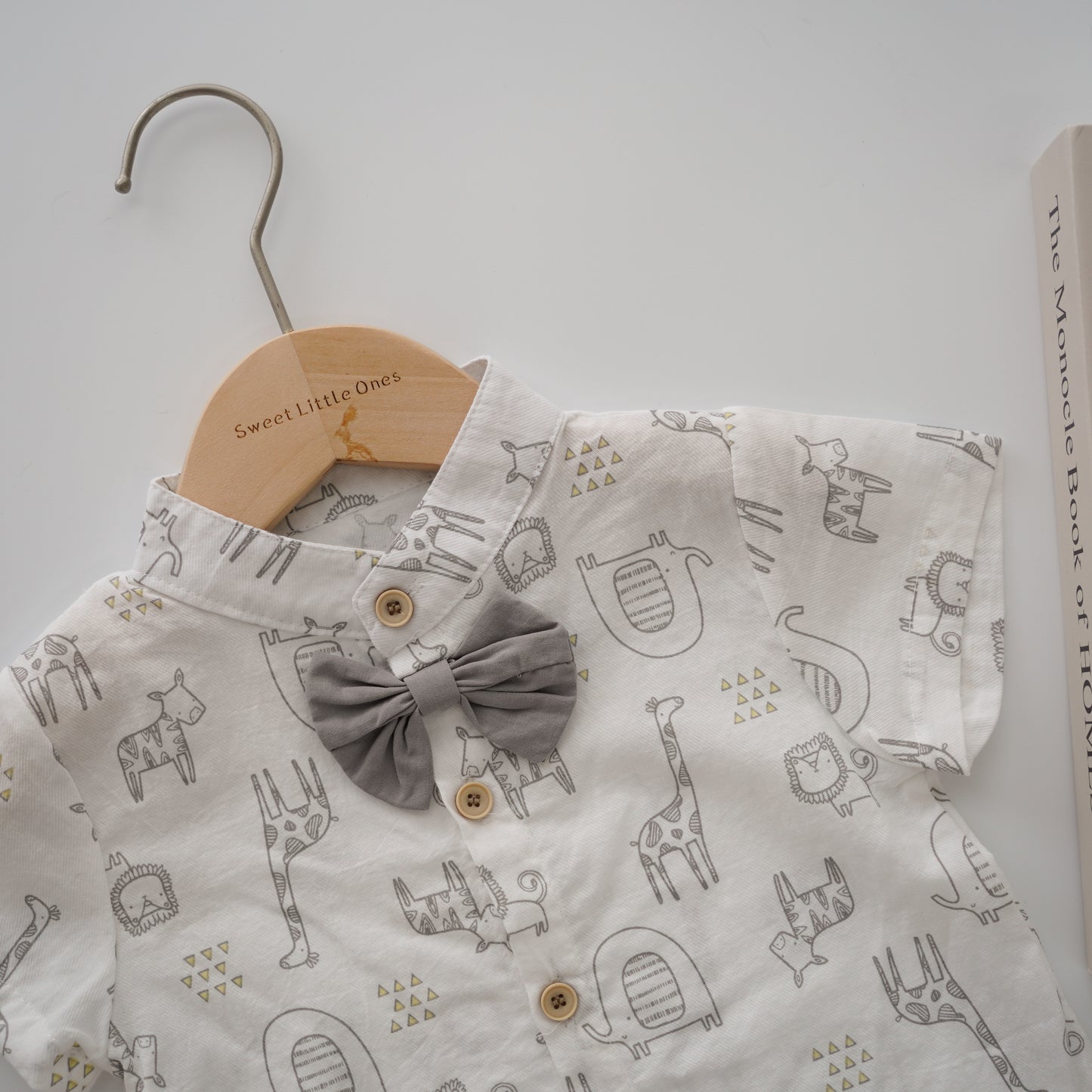 Zoo Bowtie Two Pieces Set