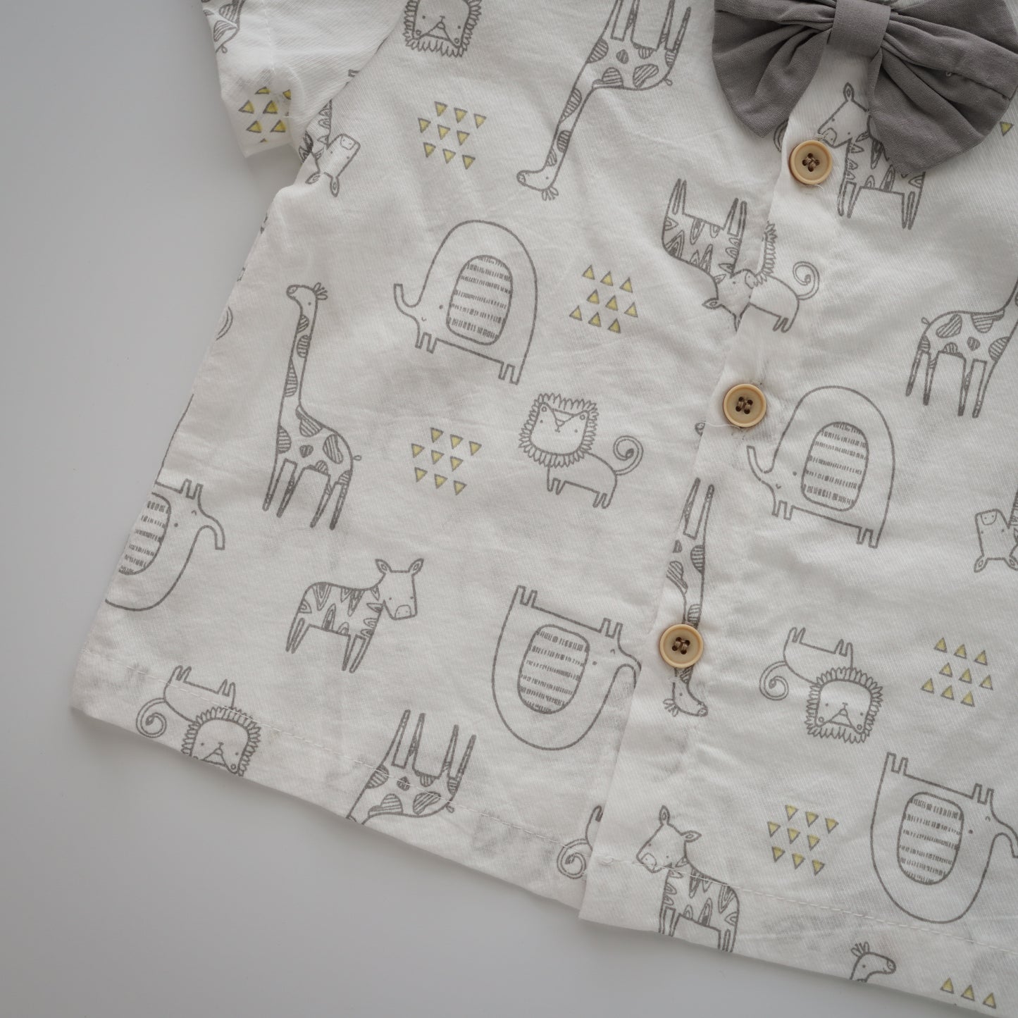 Zoo Bowtie Two Pieces Set