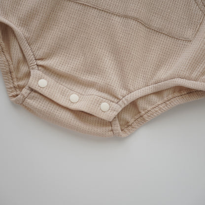 Daily Brown Romper with Hat