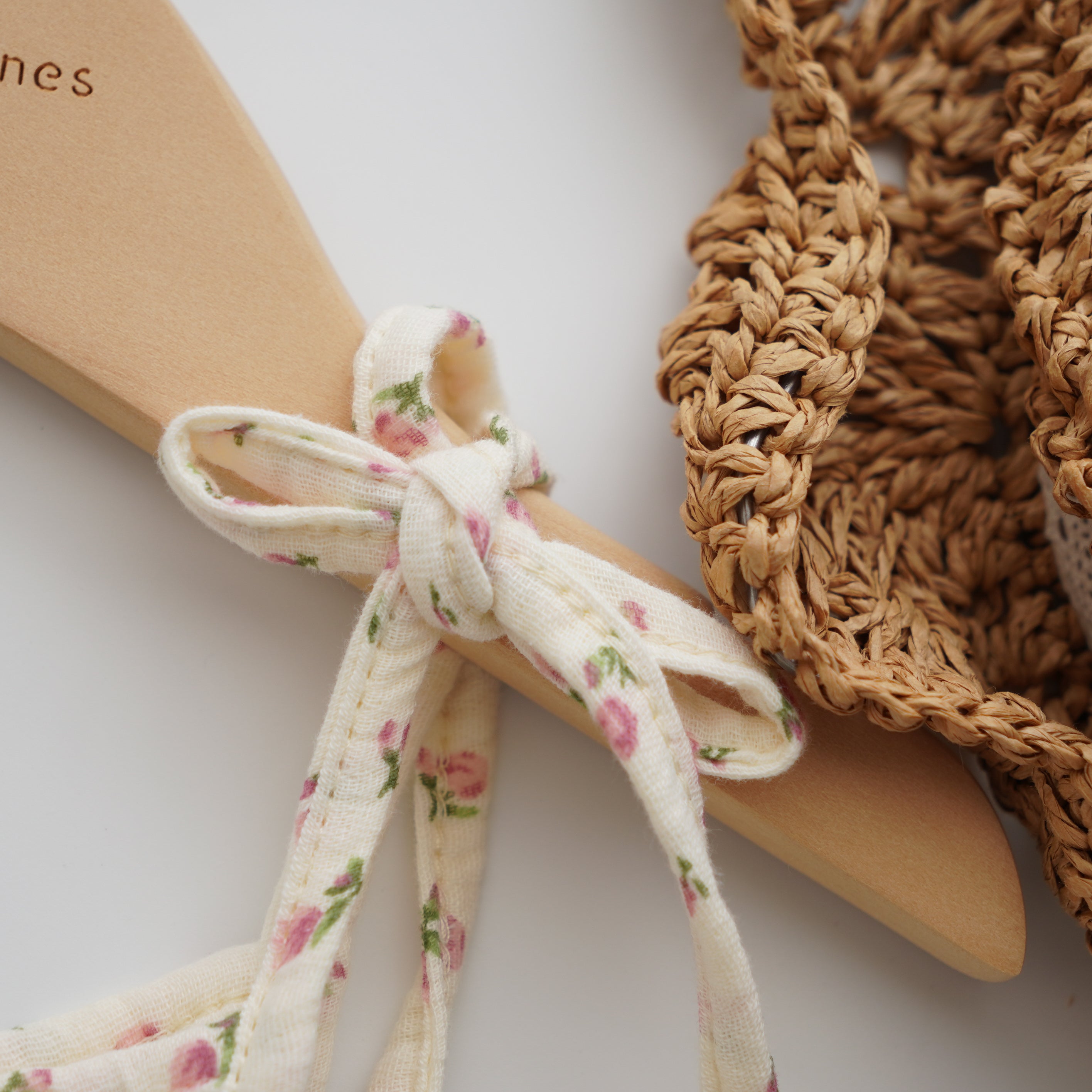 Cotton Rose Self Tie Dress