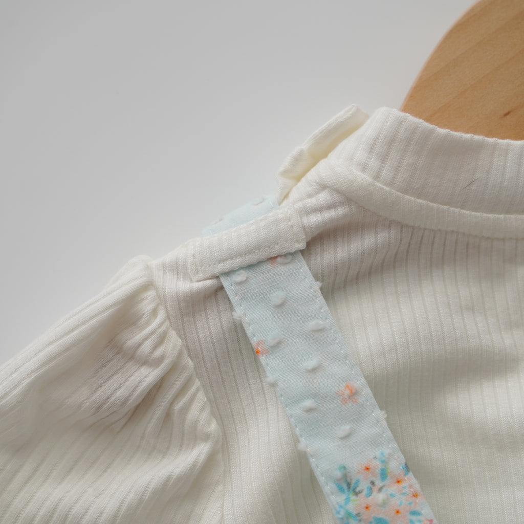 Daily Plain Inner with Blue Floral Sling