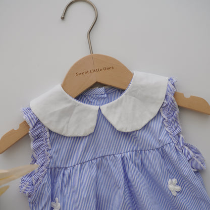 Mini Flower Line Romper