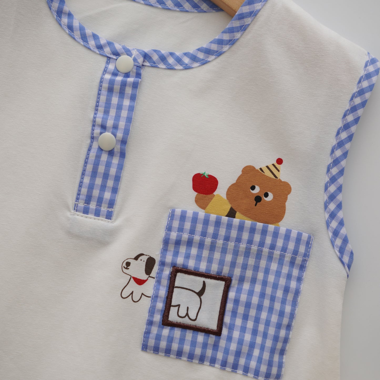 Bear & Puppy Romper
