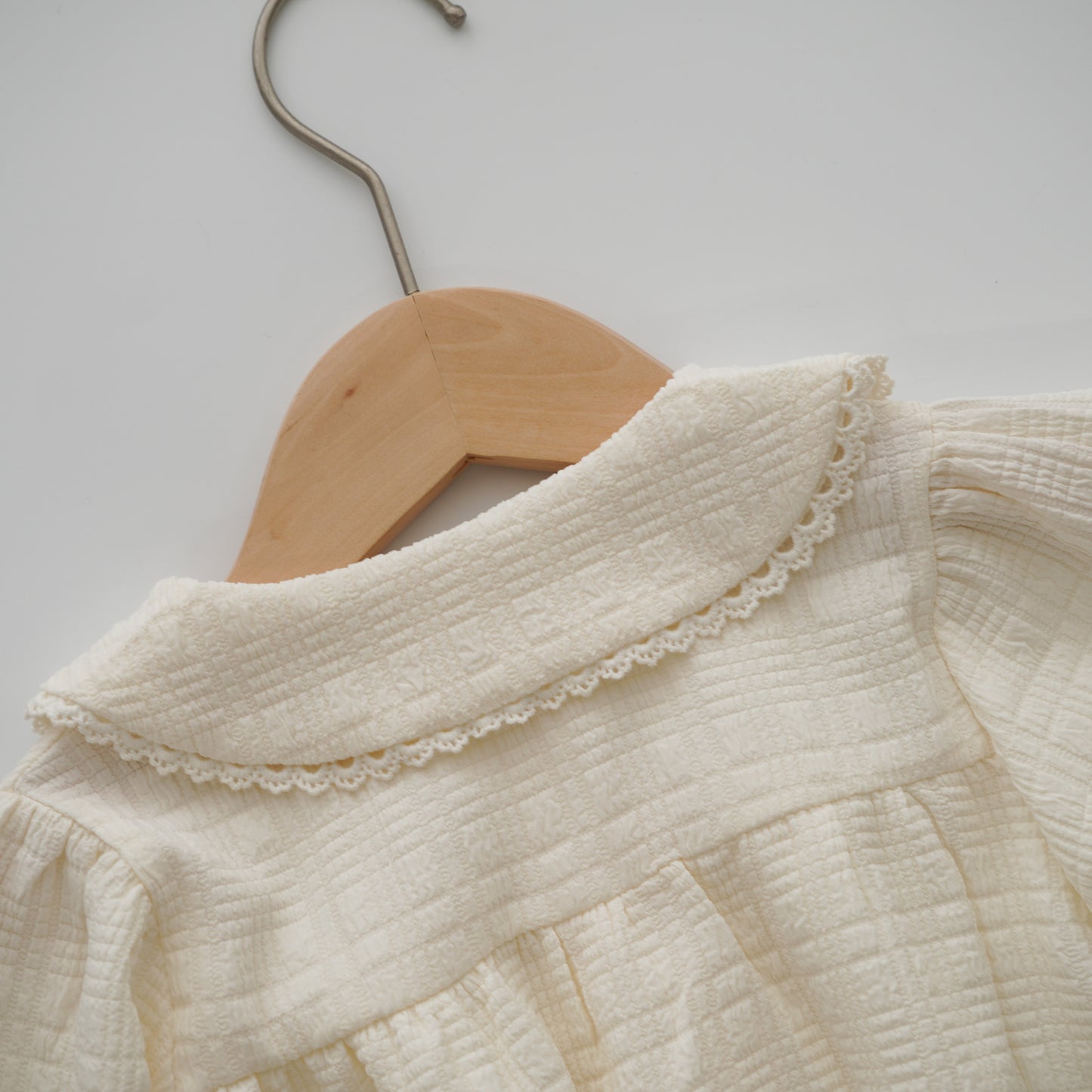 Basic Plain Buttoned Romper (Size 66)