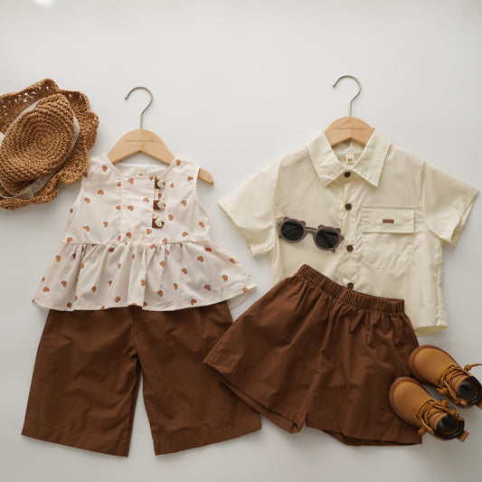 Muji Style Sister Brother Matching
