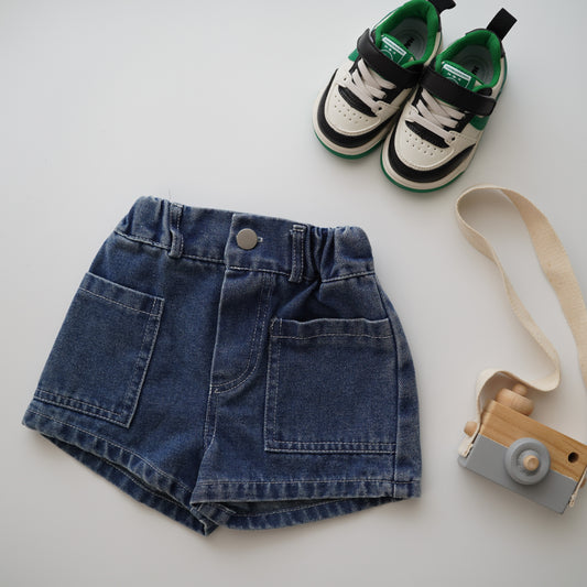 Side Pocket Casual Denim Pants
