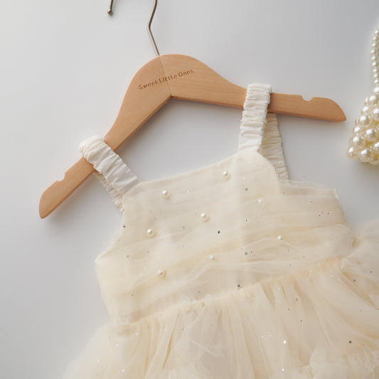 Premium Princess Pearl Details Dress