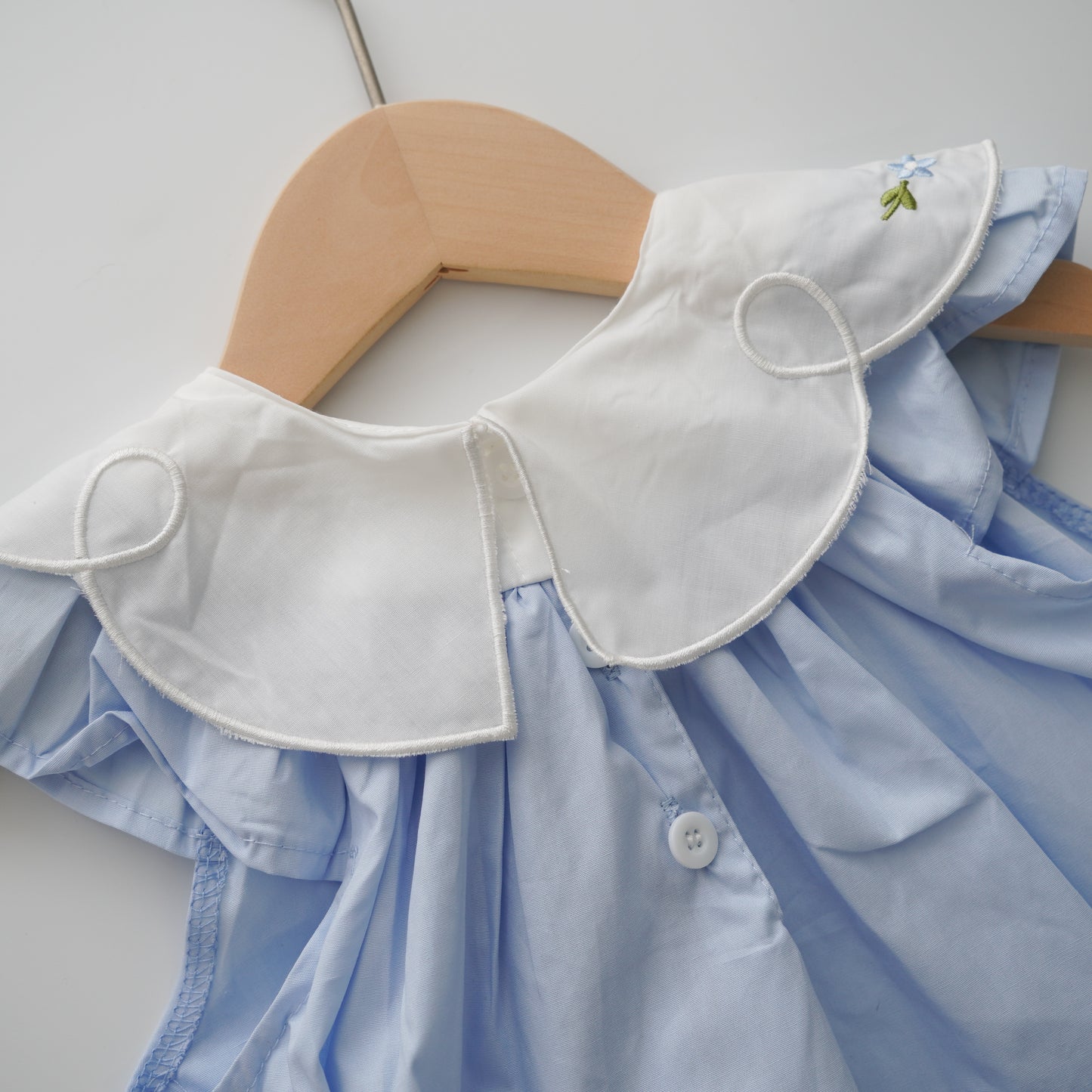Basic Baby Blue Girl Dress