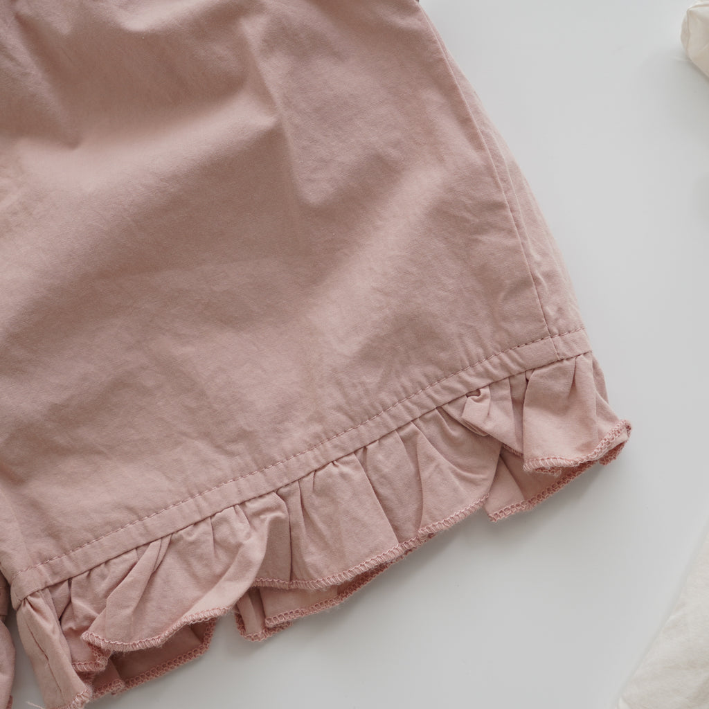 Princess Top & Ruffled Pants Set (Size 73)