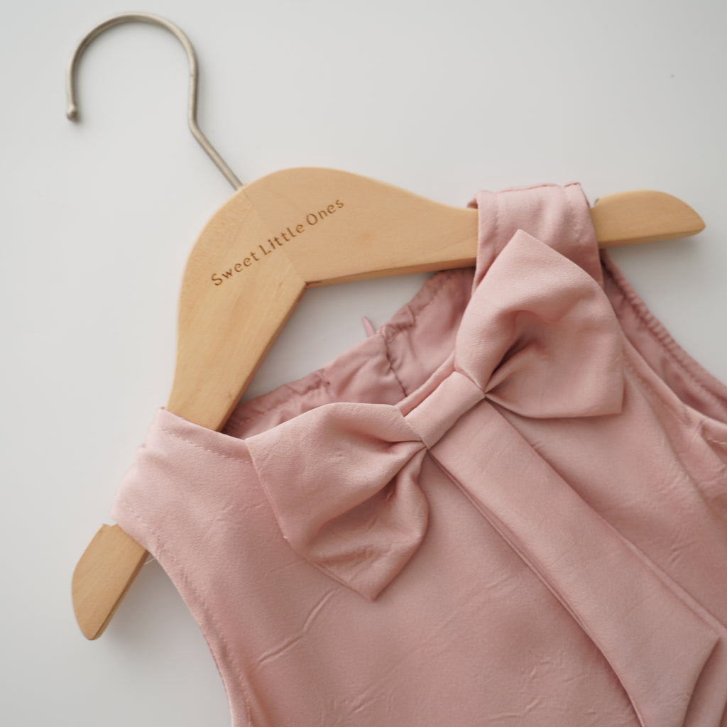 Elegant Ribbon Layer Dress