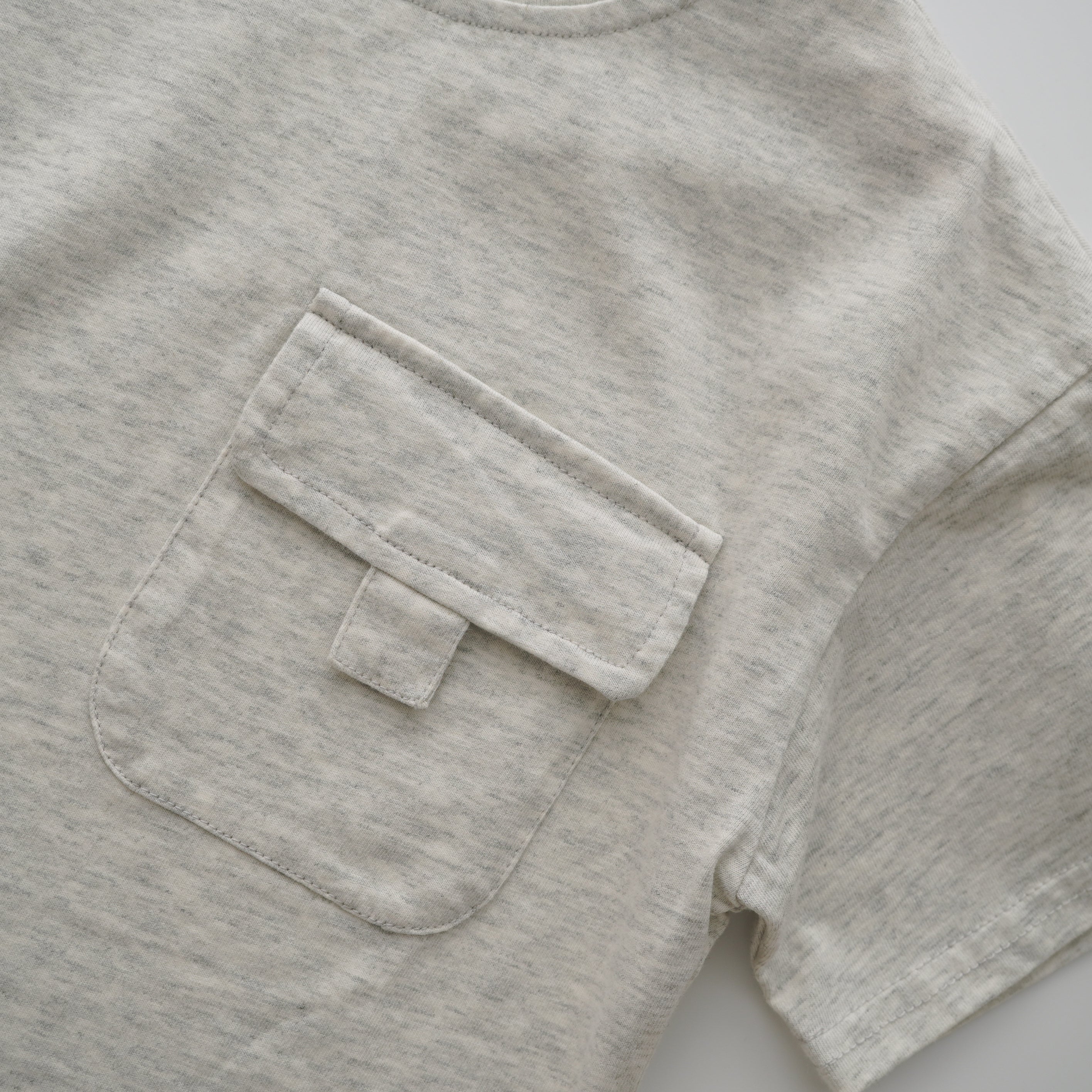 Plain Pocket Casual T-Shirt