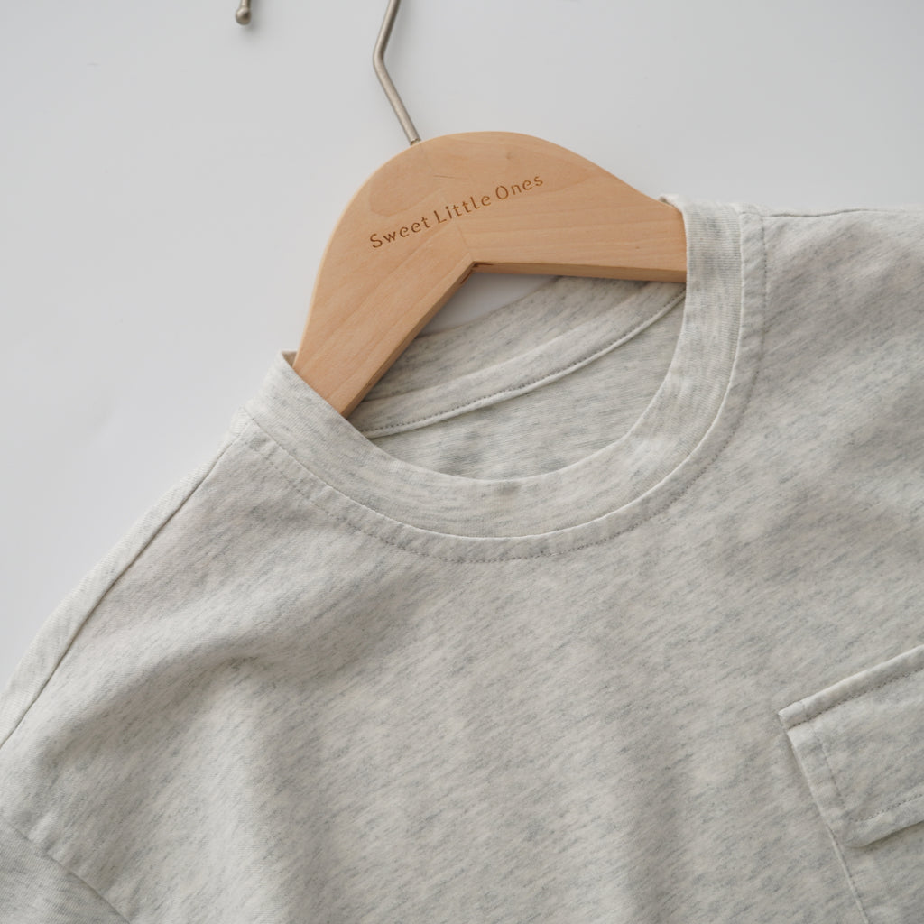 Plain Pocket Casual T-Shirt