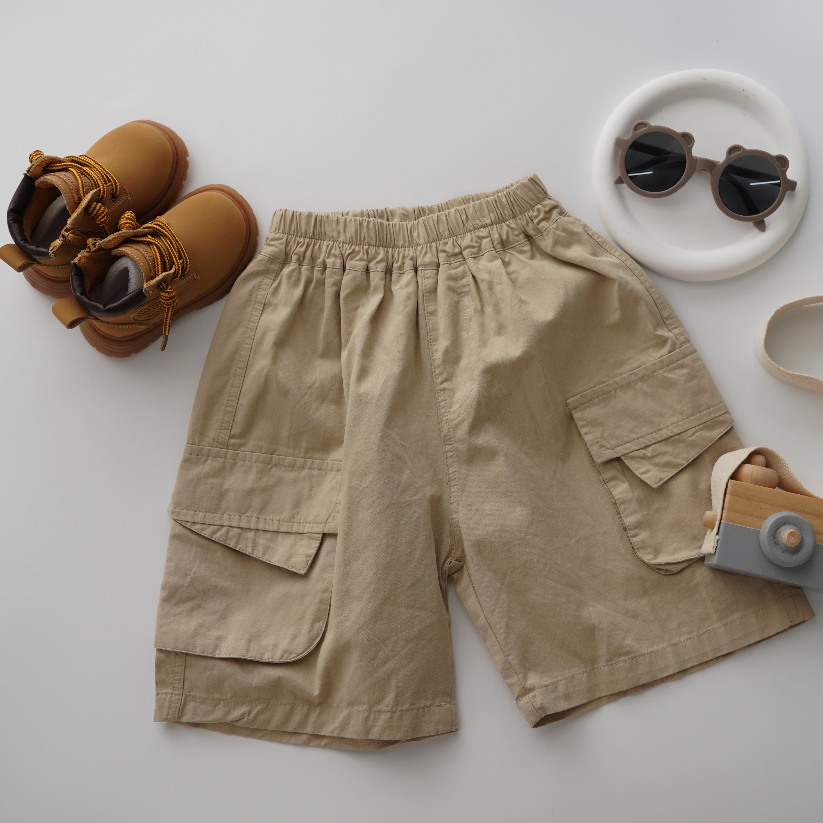 Trendy Pocket Knee Length Pants