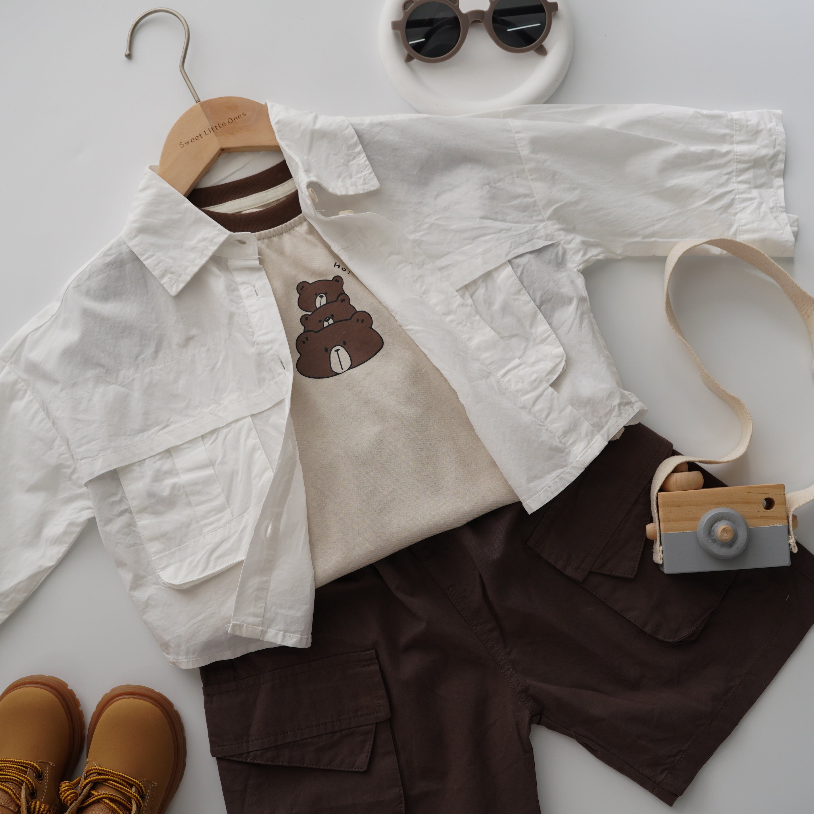 Long Sleeves Pocket Shirt