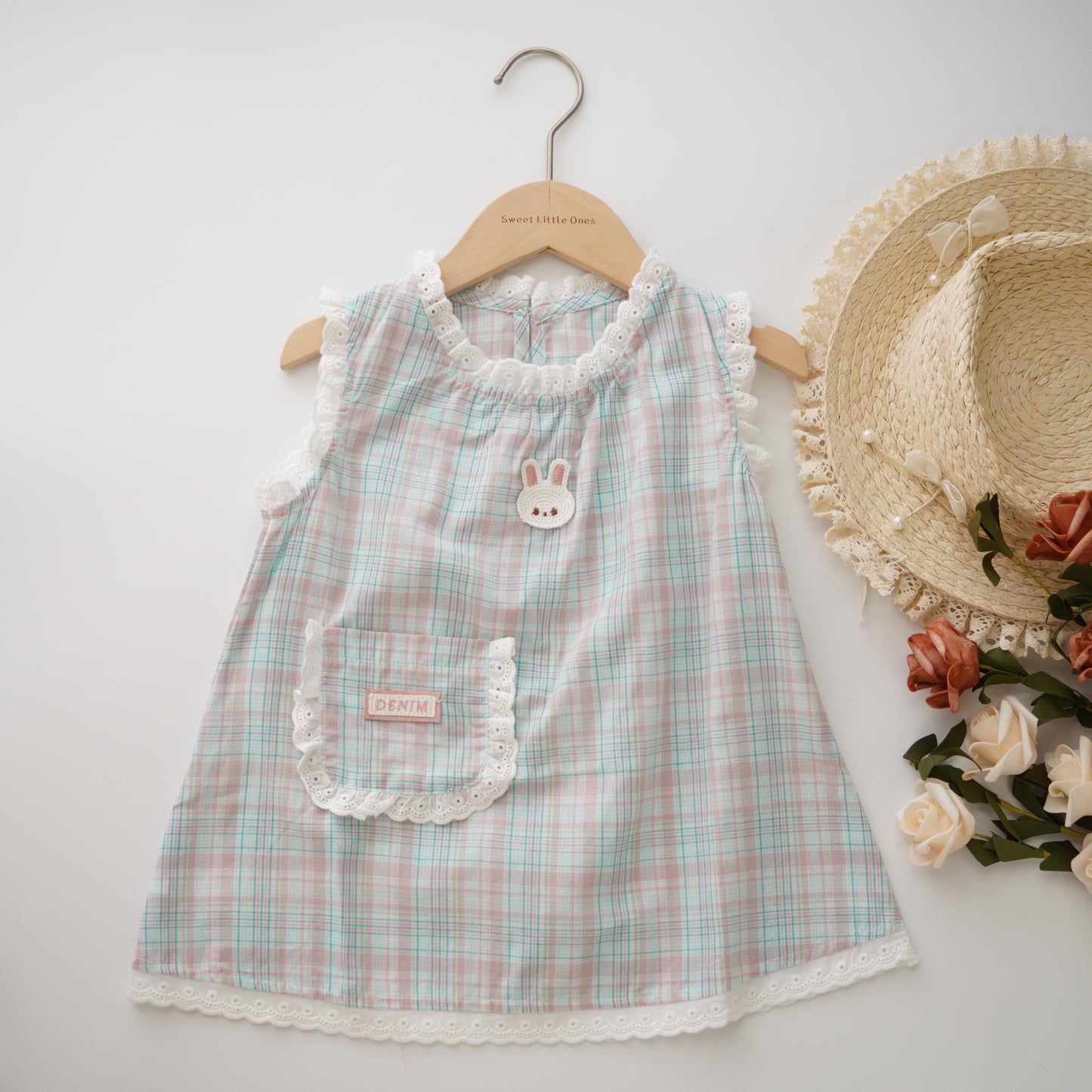 Bunny Checkered Dress