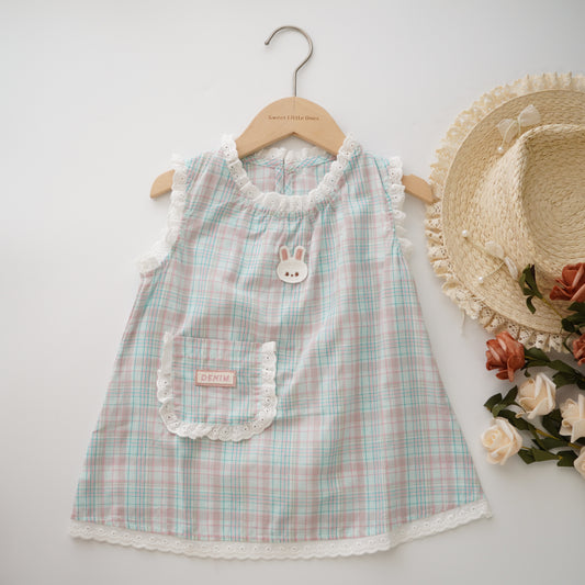 Bunny Checkered Dress