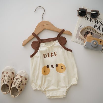 Blush Bear Daily Romper