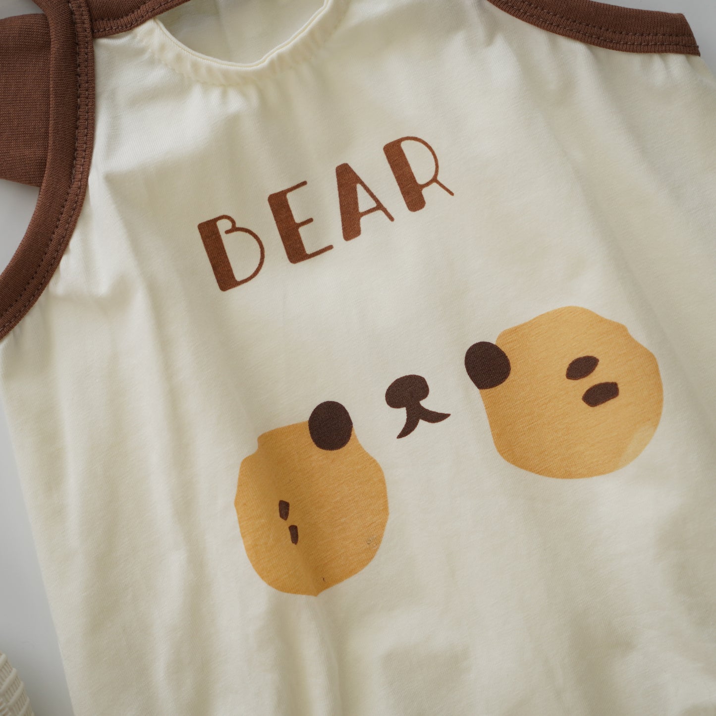 Blush Bear Daily Romper