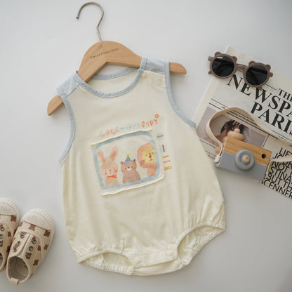 Cute Happy Friends Romper