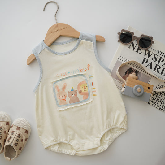 Cute Happy Friends Romper