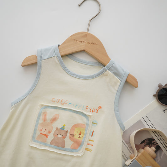 Cute Happy Friends Romper