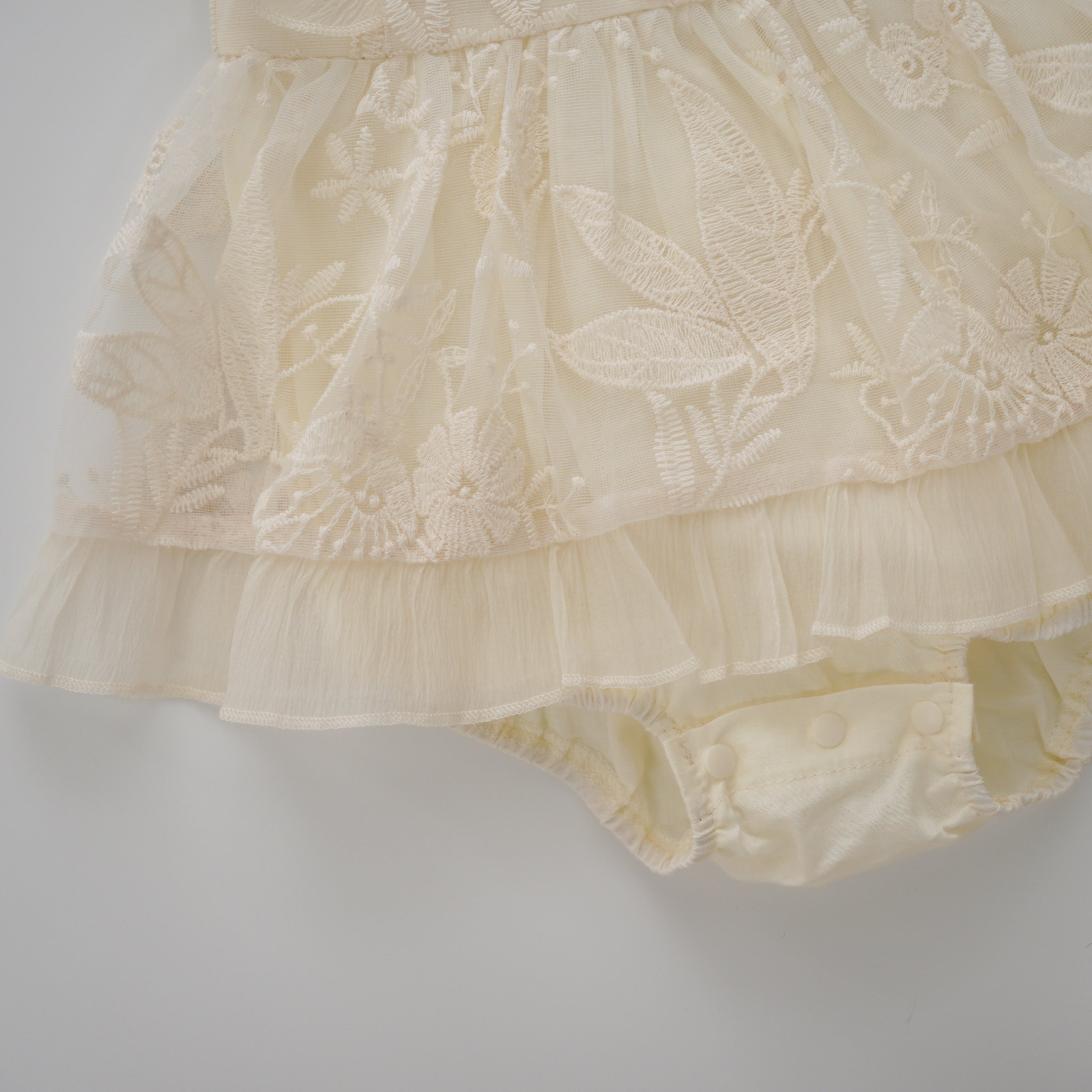 Vintage Princess Lace Romper