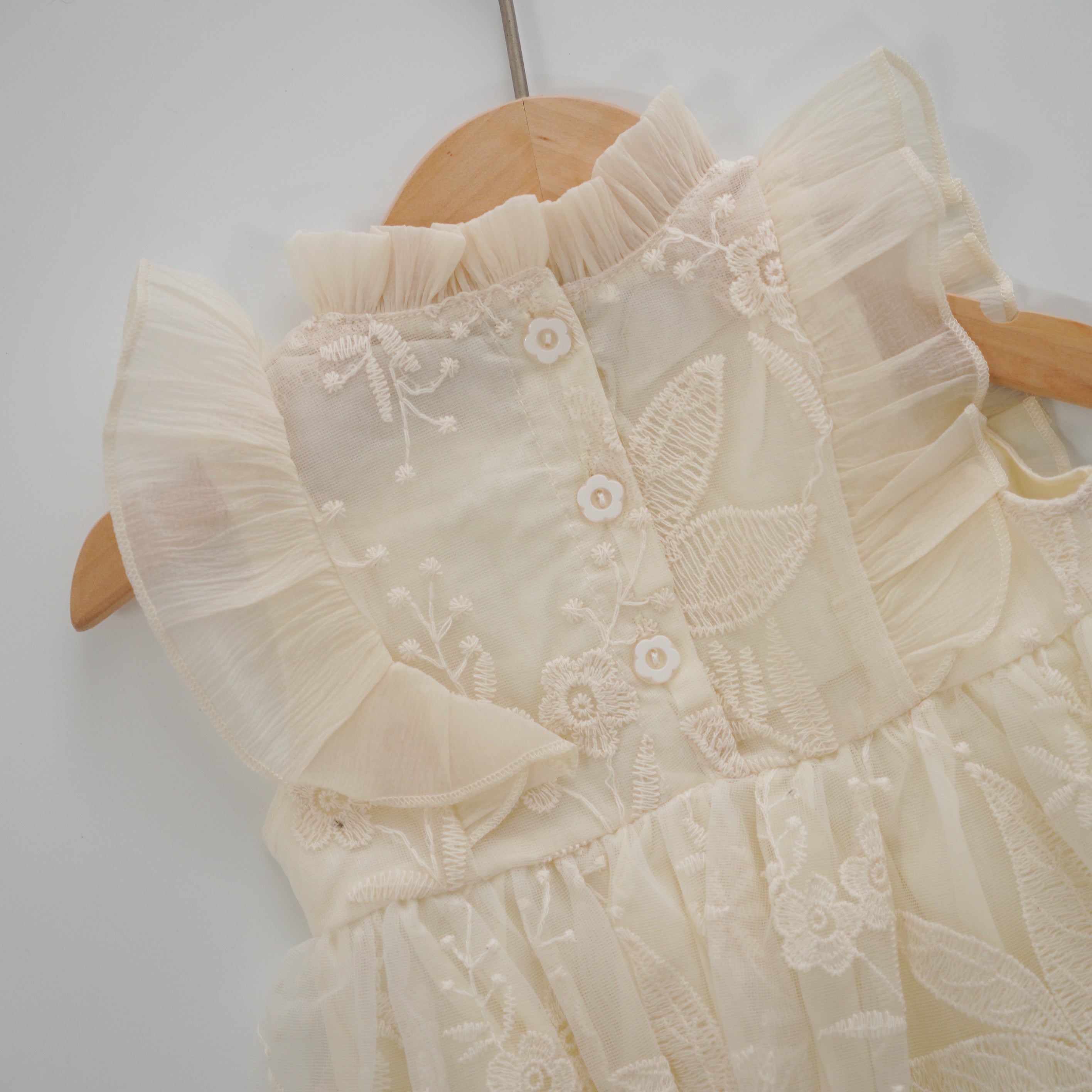 Vintage Princess Lace Romper