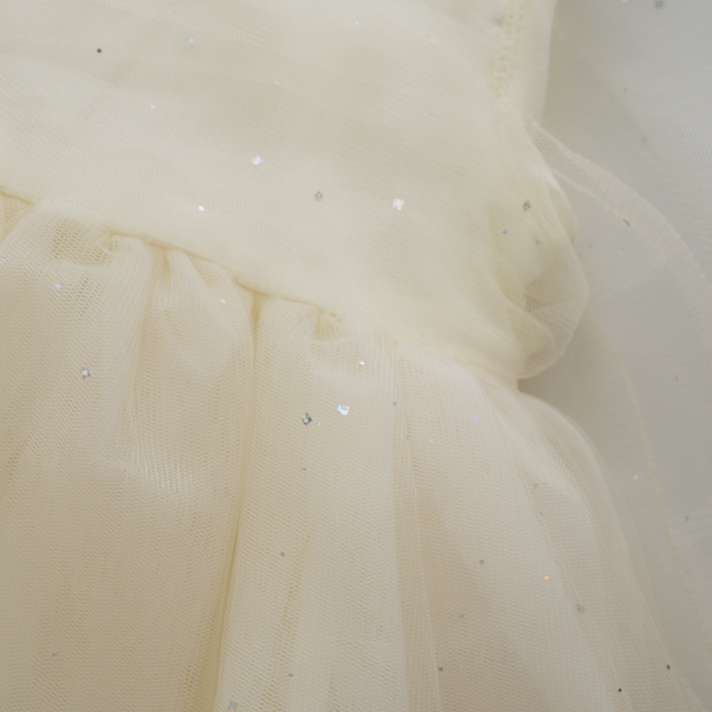 Elegant Mesh Long Sleeves Premium Dress