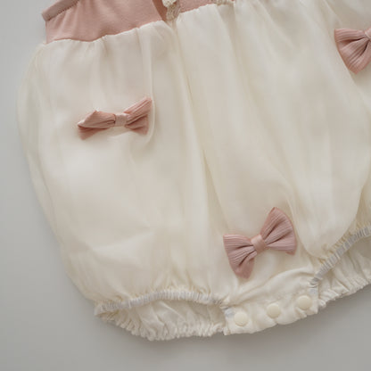 Little Ribbon Details Romper