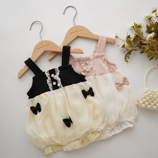 Little Ribbon Details Romper